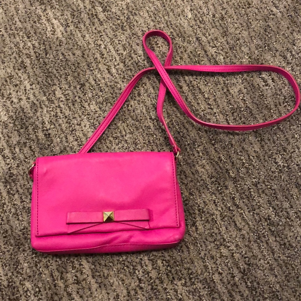 Hot pink Kate Spade purse
